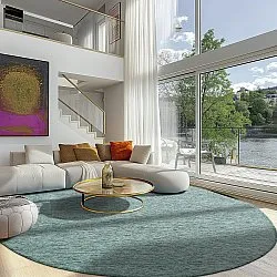 Rond vloerkleed - Monsanto (groene)