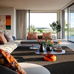 Vloerkleden voor binnen en buiten - Hayden (zwart)