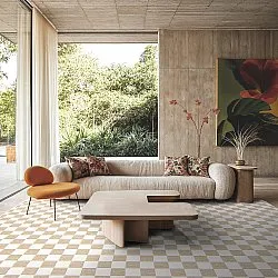 Vloerkleden voor binnen en buiten - Lucida (beige)