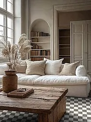 Vloerkleden voor binnen en buiten - Lucida (zwart)