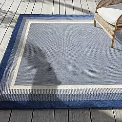 Vloerkleden voor binnen en buiten - Mason (blauw)