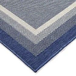 Vloerkleden voor binnen en buiten - Mason (blauw)