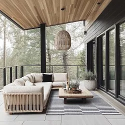 Vloerkleden voor binnen en buiten - Otto (grijs)