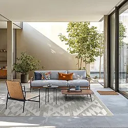 Shaggy Indoor/Outdoor - Patton (grijs)