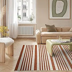 Vloerkleden voor binnen en buiten - Riley (oranje)