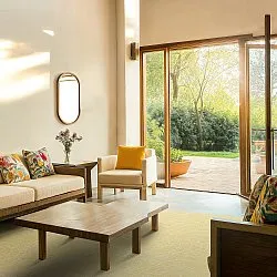 Vloerkleden voor binnen en buiten - Thurman (geel)