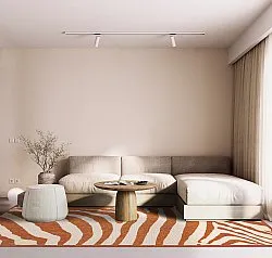 Vloerkleden voor binnen en buiten - Winona (oranje)