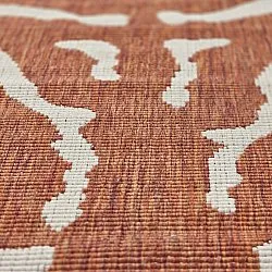 Vloerkleden voor binnen en buiten - Winona (oranje)