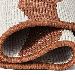 Rond vloerkleed - Indoor/Outdoor Winona (oranje)