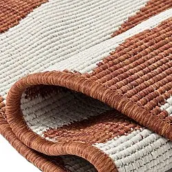 Rond vloerkleed - Indoor/Outdoor Winona (oranje)