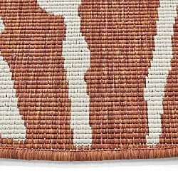 Rond vloerkleed - Indoor/Outdoor Winona (oranje)