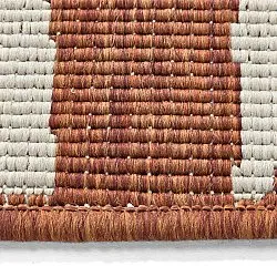 Rond vloerkleed - Indoor/Outdoor Winona (oranje)