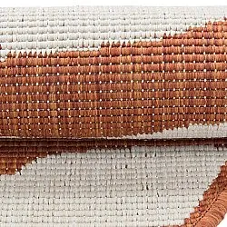 Rond vloerkleed - Indoor/Outdoor Winona (oranje)