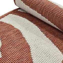 Rond vloerkleed - Indoor/Outdoor Winona (oranje)