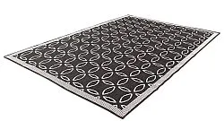 Vloerkleden voor binnen en buiten - Dewey (zwart)