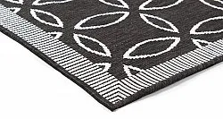 Vloerkleden voor binnen en buiten - Dewey (zwart)