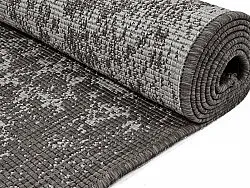 Vloerkleden voor binnen en buiten - Ellstin (zwart)