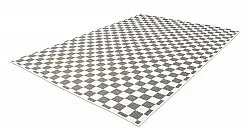 Vloerkleden voor binnen en buiten - Lucida (zwart)