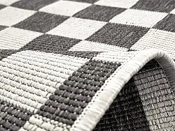 Vloerkleden voor binnen en buiten - Lucida (zwart)