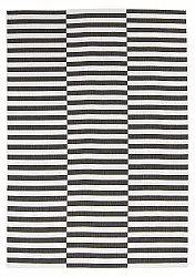 Vloerkleden voor binnen en buiten - Roscoe (zwart)