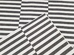 Vloerkleden voor binnen en buiten - Roscoe (zwart)