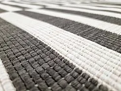 Vloerkleden voor binnen en buiten - Roscoe (zwart)