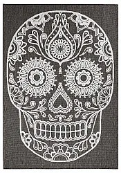 Vloerkleden voor binnen en buiten - Raylan (zwart)