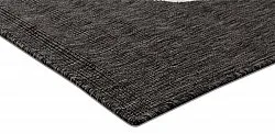 Vloerkleden voor binnen en buiten - Raylan (zwart)