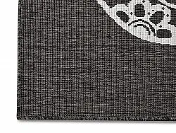 Vloerkleden voor binnen en buiten - Raylan (zwart)