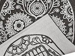 Vloerkleden voor binnen en buiten - Raylan (zwart)