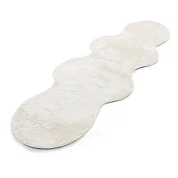 Golvend Loper Vloerkleed - Aranga Super Soft Fur (beige)