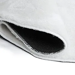 Golvend Loper Vloerkleed - Aranga Super Soft Fur (wit)