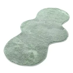 Golvend Loper Vloerkleed - Aranga Super Soft Fur (groente)