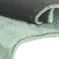 Golvend Loper Vloerkleed - Aranga Super Soft Fur (groente)