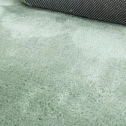Golvend Loper Vloerkleed - Aranga Super Soft Fur (groente)