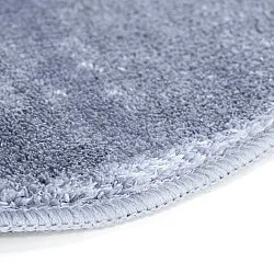 Golvend Loper Vloerkleed - Aranga Super Soft Fur (staalblauw)