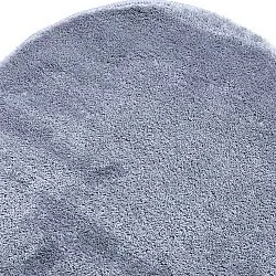 Golvend Loper Vloerkleed - Aranga Super Soft Fur (staalblauw)