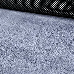 Golvend Loper Vloerkleed - Aranga Super Soft Fur (staalblauw)