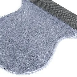 Golvend Loper Vloerkleed - Aranga Super Soft Fur (staalblauw)