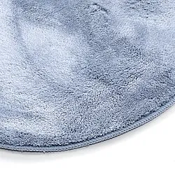 Golvend Loper Vloerkleed - Aranga Super Soft Fur (staalblauw)