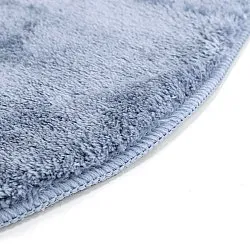Golvend Loper Vloerkleed - Aranga Super Soft Fur (staalblauw)