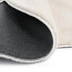 Rond Golvend Vloerkleed - Aranga Super Soft Fur (beige)
