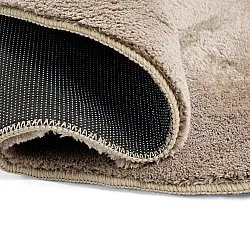 Rond Golvend Vloerkleed - Aranga Super Soft Fur (bruin)