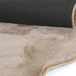 Rond Golvend Vloerkleed - Aranga Super Soft Fur (bruin)