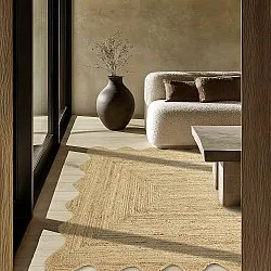 Golvend jutetapijt - San Francisco (jute)
