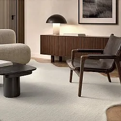 Golvend wollen tapijt - Diu Hand Tufted Wool Premium (room)