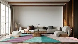 Wilton - Sanya (blauw/multi)