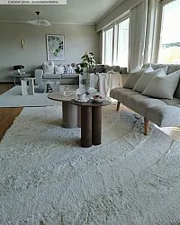 Hoogpolig vloerkleed - Vienne (offwhite)