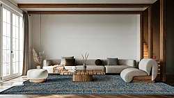 Wilton - Vinadio (blauw/goud)