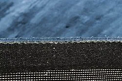 Viscose-vloerkleed - Jodhpur Special Luxury Edition (blauw)